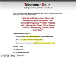 Sites similar to teleseminarbasics.com