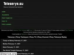Sites similar to teleserye.ru