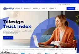 Sites similar to telesign.com