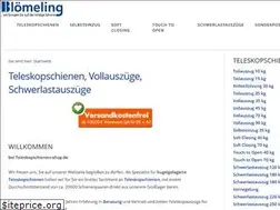 Sites similar to teleskopschienen-shop.de
