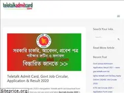 Sites similar to teletalkadmitcard.com