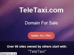 Sites similar to teletaxi.com