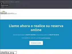 Sites similar to teletaxicalamillor.com