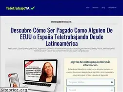 Sites similar to teletrabajoya.com