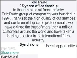 Sites similar to teletrade.org