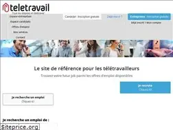 Sites similar to teletravail.jobs
