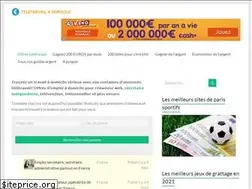 Sites similar to teletravailadomicile.com