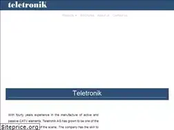 Sites similar to teletronik.com