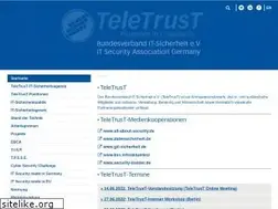 Sites similar to teletrust.de
