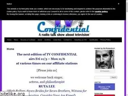 Sites similar to televisionconfidential.com