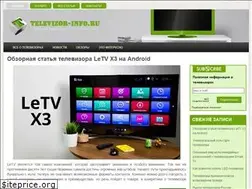 Sites similar to televizor-info.ru