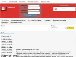 Sites similar to televizory-moscow.ru
