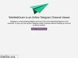 Sites similar to telewebgram.com