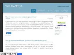 Sites similar to tell-me-why.weebly.com