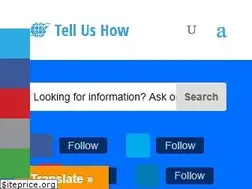 Sites similar to tell-us-how.com