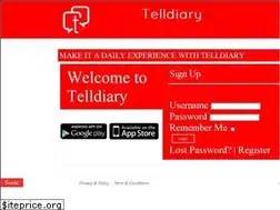 Sites similar to telldiary.com