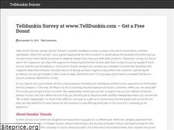 Sites similar to telldunkin.info