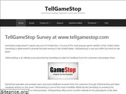 Sites similar to tellgamestop.website