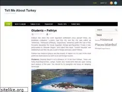 Sites similar to tellmeaboutturkey.com