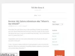 Sites similar to tellmeaboutx.wordpress.com