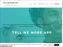 Sites similar to tellmemore-app.com