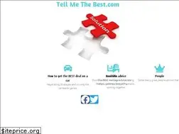 Sites similar to tellmethebest.com
