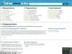 Sites similar to tellmewheretobuy.co.uk