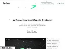 Sites similar to tellor.io