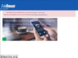 Sites similar to tellows.be