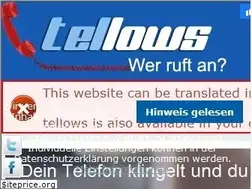 Sites similar to tellows.net