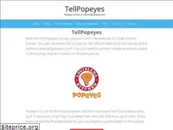 Sites similar to tellpopeyes.biz
