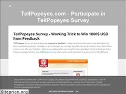 Sites similar to tellpopeyes.info
