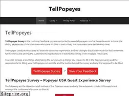 Sites similar to tellpopeyes.me