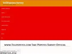 Sites similar to tellpopeyes.net