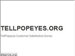 Sites similar to tellpopeyes.org
