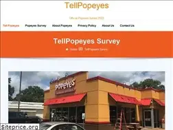 Sites similar to tellpopeyes.site