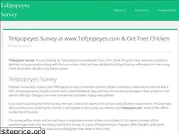 Sites similar to tellpopeyes.xyz