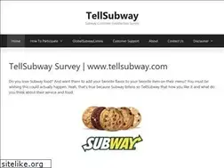 Sites similar to tellsubway.website