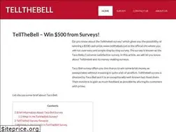 Sites similar to tellthebells.website