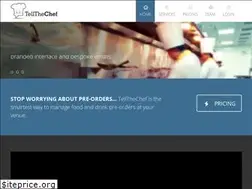 Sites similar to tellthechef.com