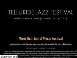 Sites similar to telluridejazz.org