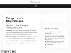 Sites similar to telluspizzahut.com