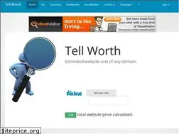 Sites similar to tellworth.com
