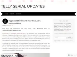 Sites similar to tellyserialupdates.wordpress.com