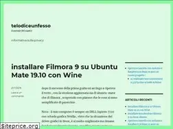 Sites similar to telodiceunfesso.it