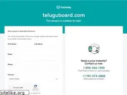 Sites similar to teluguboard.com