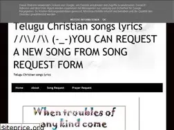 Sites similar to teluguchristsongs.blogspot.com