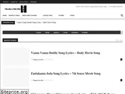Sites similar to telugulyricpro.com