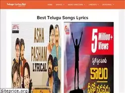 Sites similar to telugulyrics.net