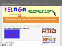 Sites similar to teluguwebsiteslist.blogspot.in